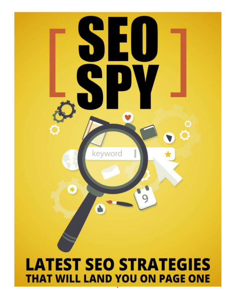SEO Spy PDF Download – Unknown Author