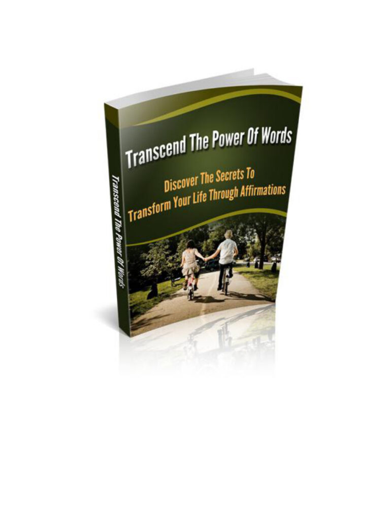6850204e1c931 transcend the power of word discover the secrets to transform your life through affirmation Kitap Kapağı