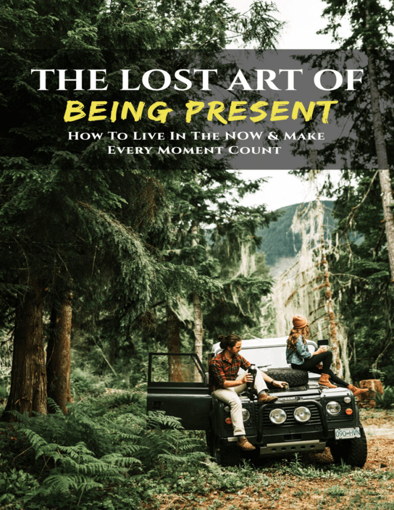 6850450839684 the lost art of being present how to live in the now and makes every moment count Kitap Kapağı