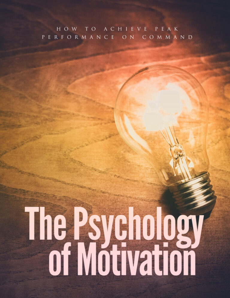 The Psychology of Motivation PDF Download – Unknown Author
