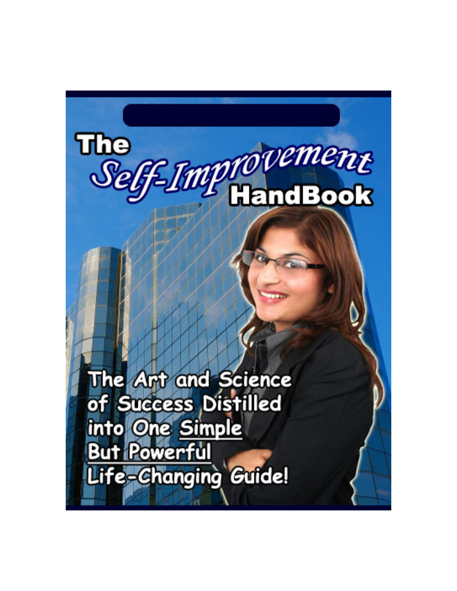 The Self Improvement Handbook PDF Download