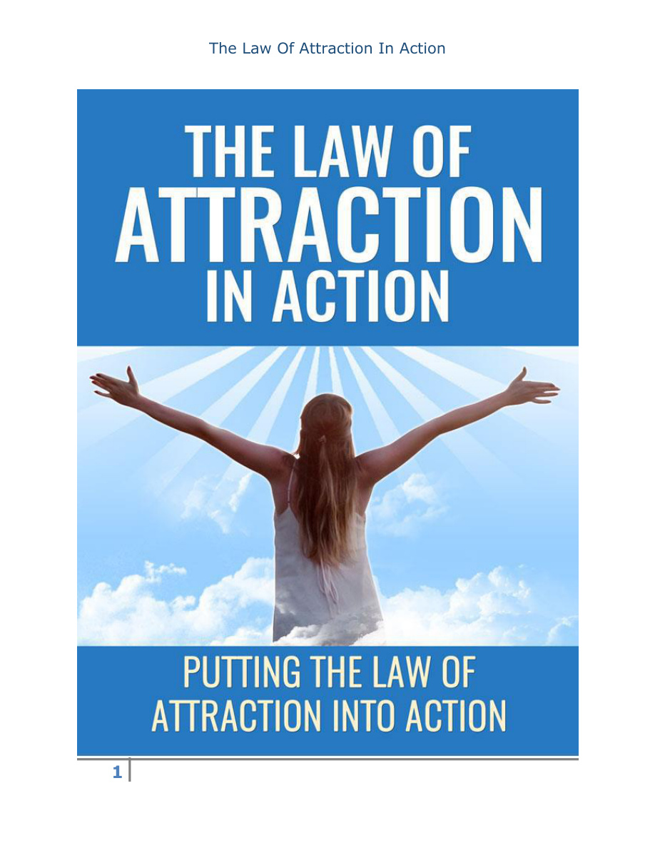 The Law of Attraction in Action PDF Download