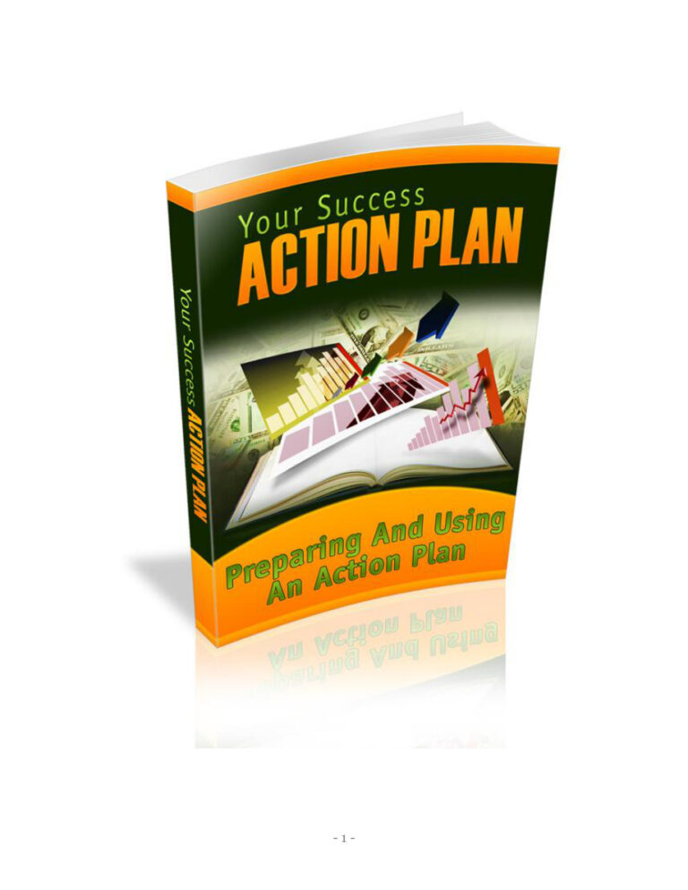 Your Success Action Plan PDF Download – Unknown Author