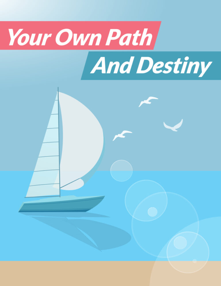 68558c015a911 your own path and destiny Kitap Kapağı