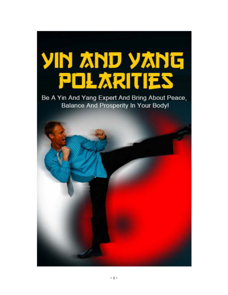 Yin and Yang Polarities PDF Download – Unknown Author