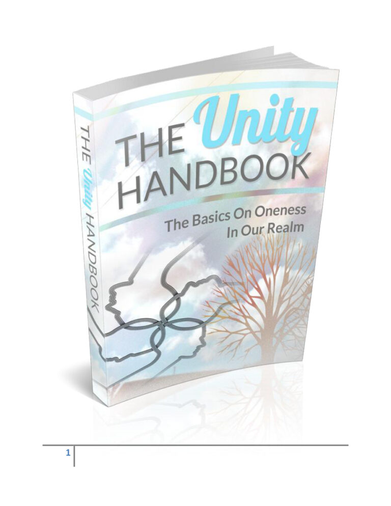 68565b07236a0 the unity handbook the basics on oneness in our realm Kitap Kapağı