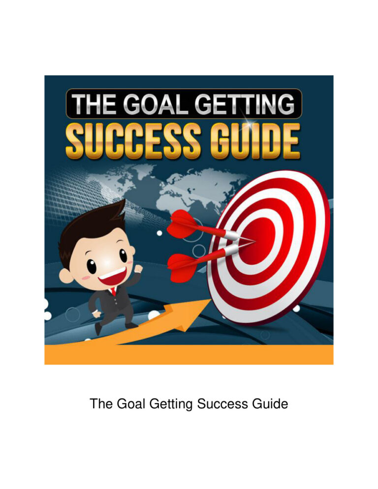 The Goal Getting Success Guide PDF Download – Unknown Author