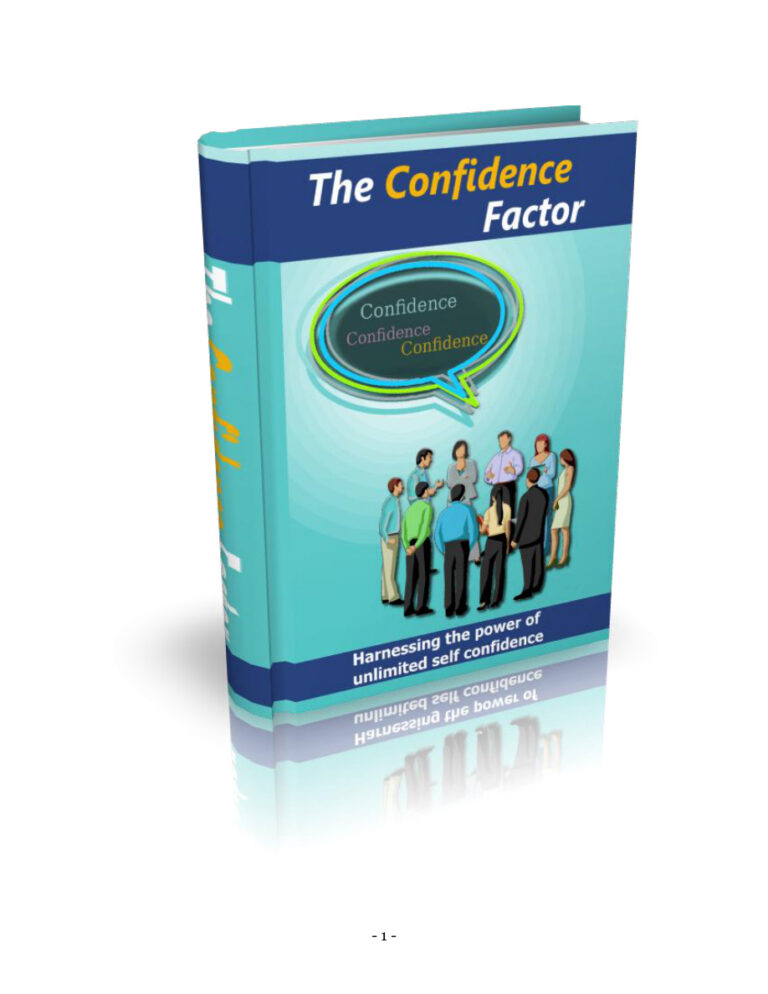 The Confidence Factor PDF Download – Unknown Author