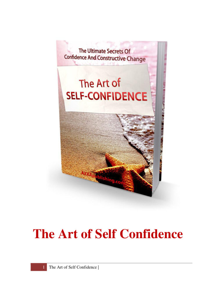 The Art of Self-Confidence PDF Download – Unknown Author