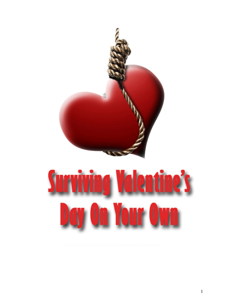 Surviving Valentine’s Day on Your Own PDF Download – Unknown Author