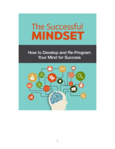 68579edbe3bd6 the successful mindset how to develop and re program your mind for success Kitap Kapağı