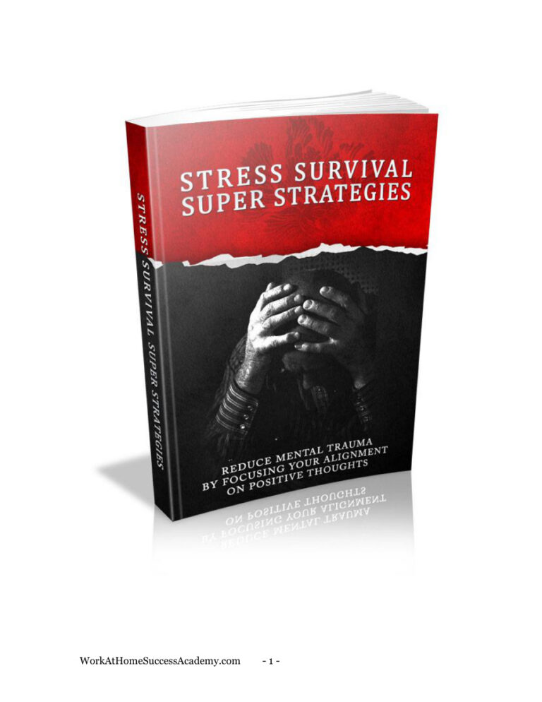 Stress Survival Super Strategies PDF Download – Unknown Author