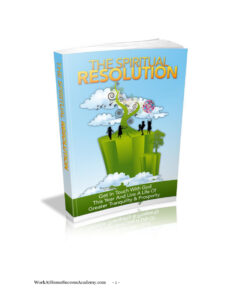 685813280a41d spiritual resolution get in touch with god this year and live a life of greater tranquility and prosperity Kitap Kapağı