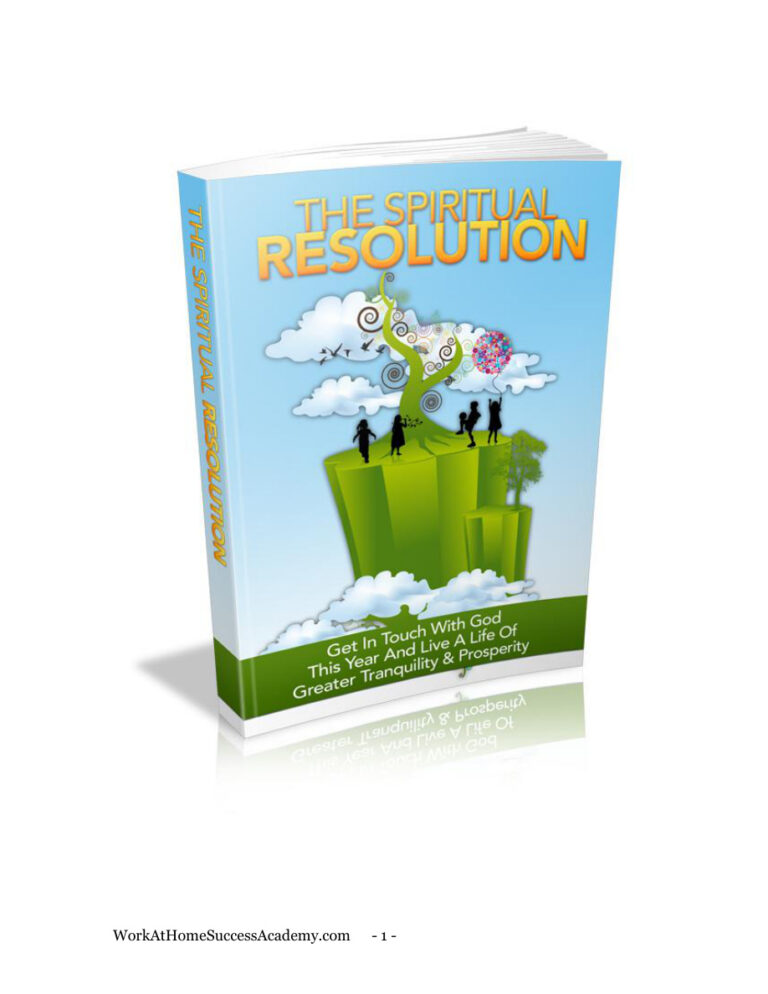 685813280a41d spiritual resolution get in touch with god this year and live a life of greater tranquility and prosperity Kitap Kapağı