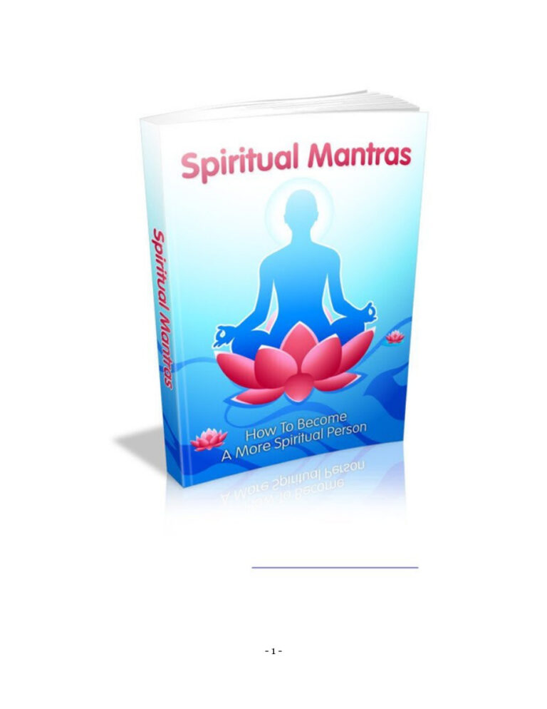 6858152ae414a spiritual mantras how to become a more spiritual person Kitap Kapağı