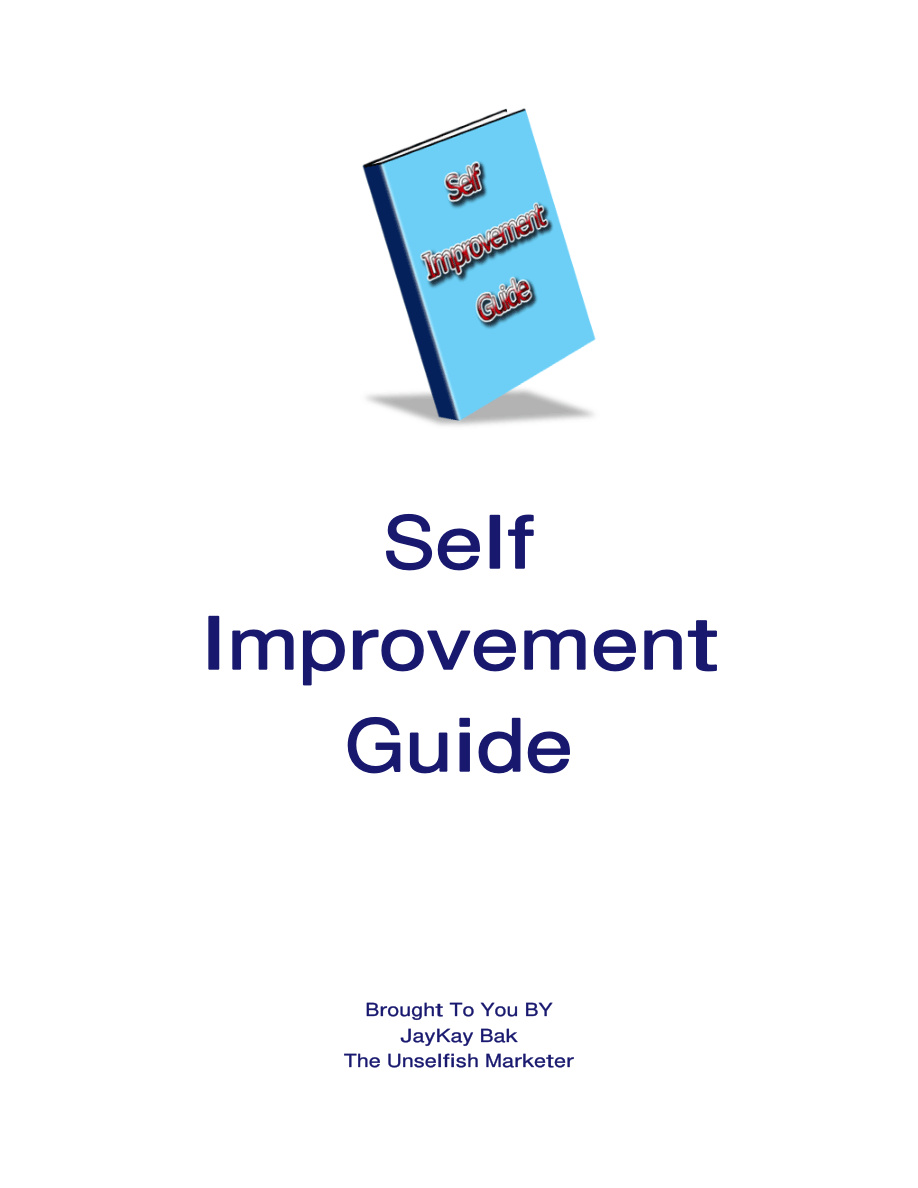 Self Improvement Guide PDF Download