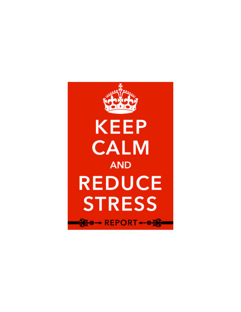 Keep Calm and Reduce Stress PDF Download – Unknown Author