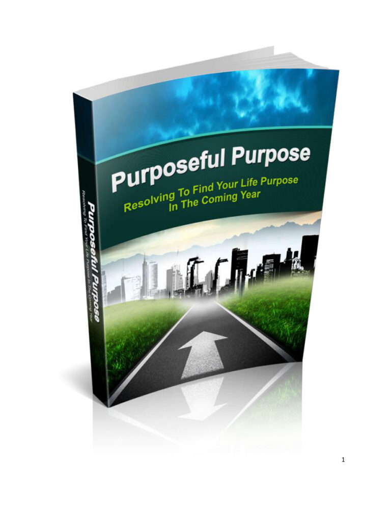 Purposeful Purpose PDF Download – Unknown Author