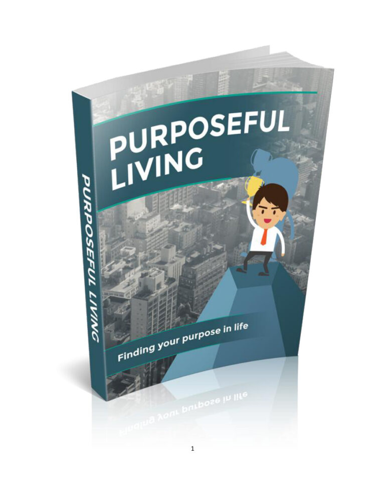 Purposeful Living PDF Download – Unknown Author