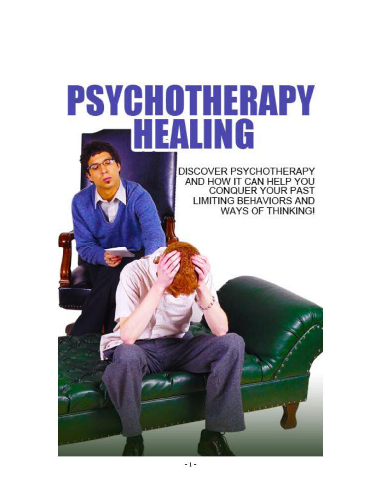 Heal Yourself with Psychotherapy PDF Download – Unknown Author