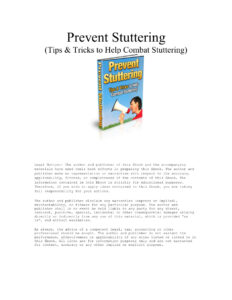 6859bb1b51a91 prevent stuttering tips tricks to help combat stuttering Kitap Kapağı
