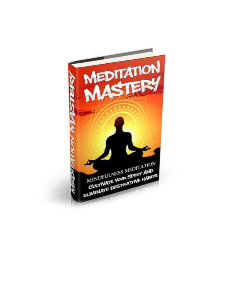 685fd6425ced0 mindfulness meditation cultivate your spirit and eliminate destructive habits Kitap Kapağı