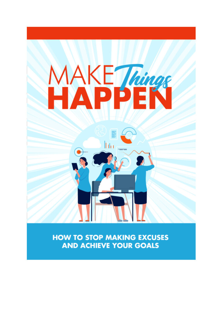 Make Things Happen PDF Download – Unknown Author