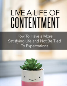 686129ee10d62 live a life of contentment how to have more satisfying life Kitap Kapağı