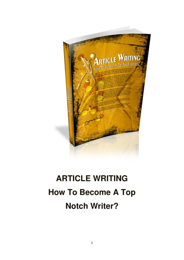 6861e8802b378 article writing how to become a top notch writer Kitap Kapağı