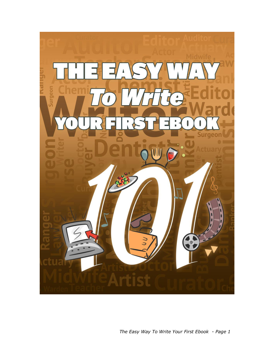 The Easy Way to Write Your First E-book PDF Download