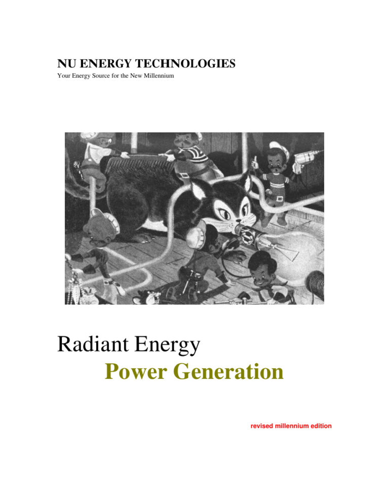 Radiant Energy Power Generation PDF Download – Unknown Author