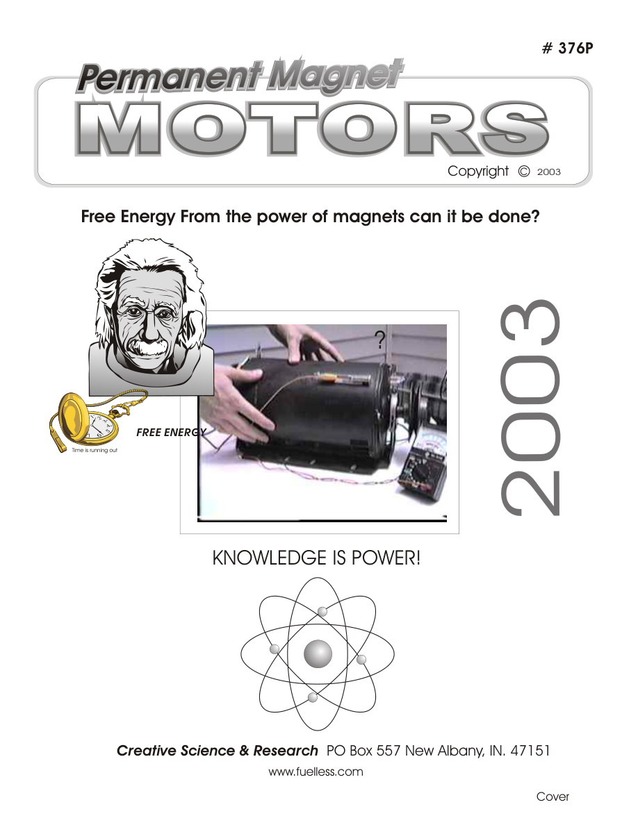 Permanent Magnet Motor: Free Energy from the Power of Magnets PDF Download