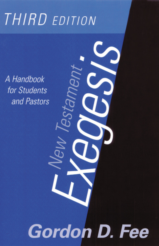 New Testament Exegesis PDF Download – Gordon D. Fee