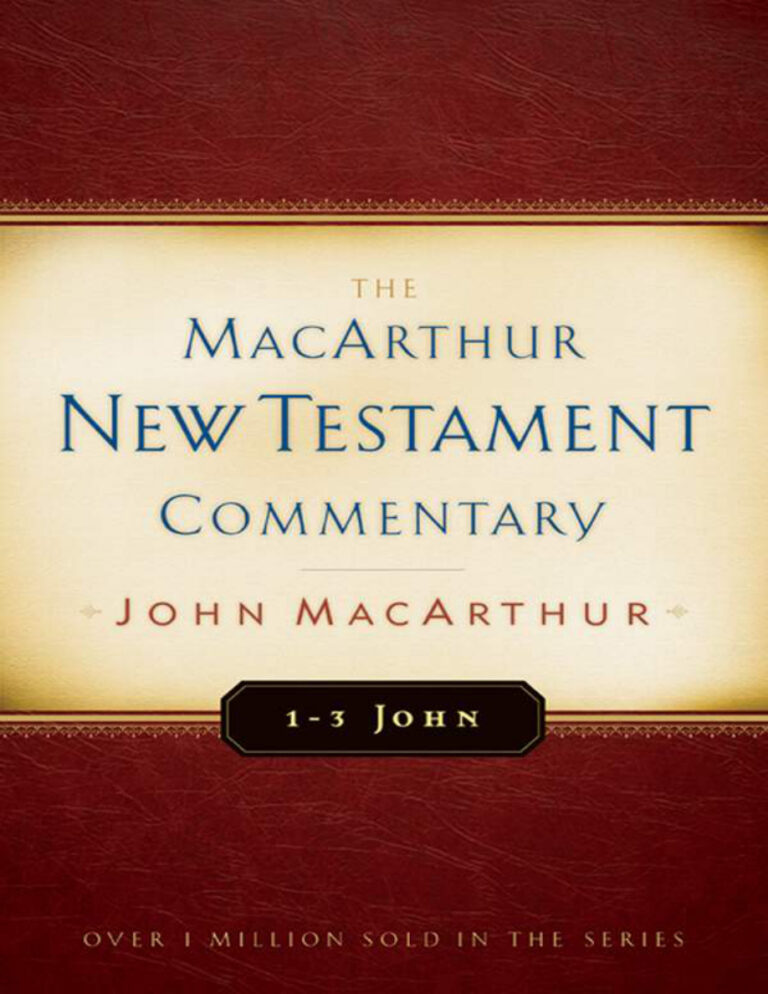 The MacArthur New Testament Commentary PDF Download – John MacArthur