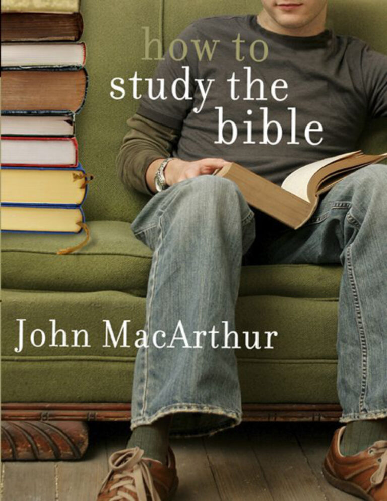 How to Study the Bible PDF Download – John MacArthur