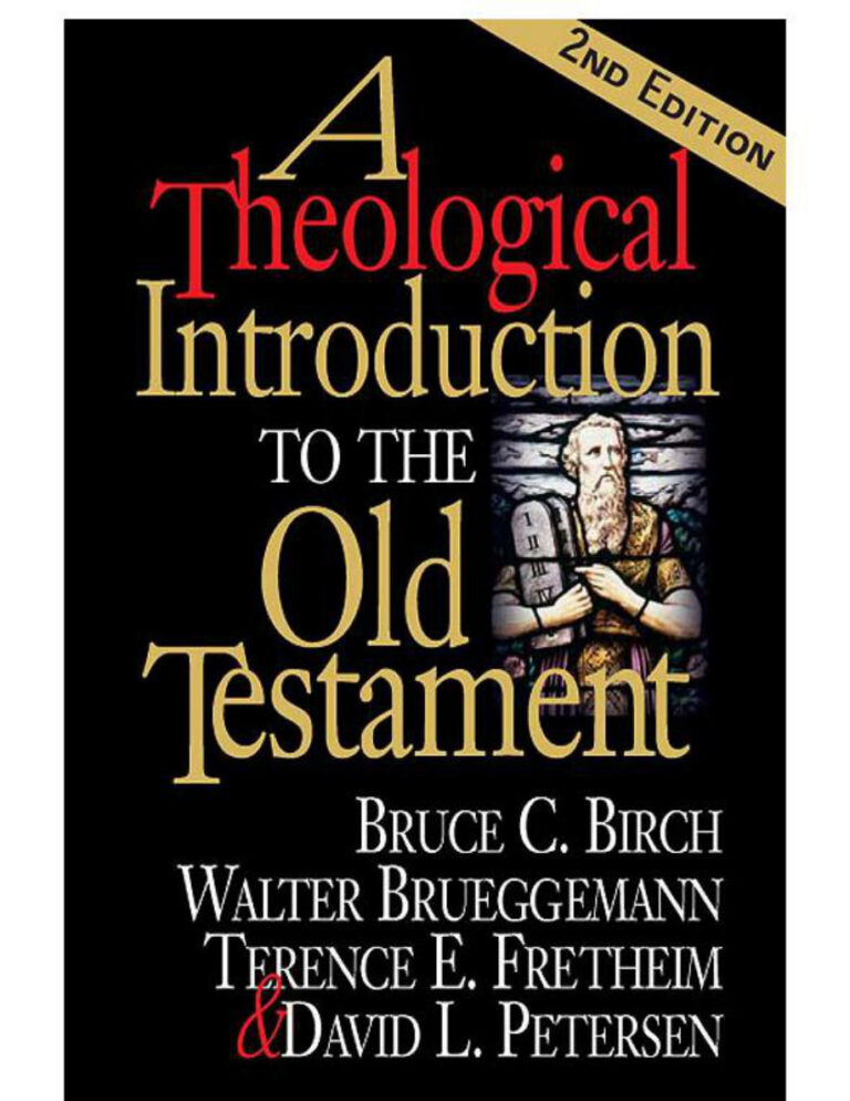 A Theological Introduction to the Old Testament PDF Download – Bruce C. Birch