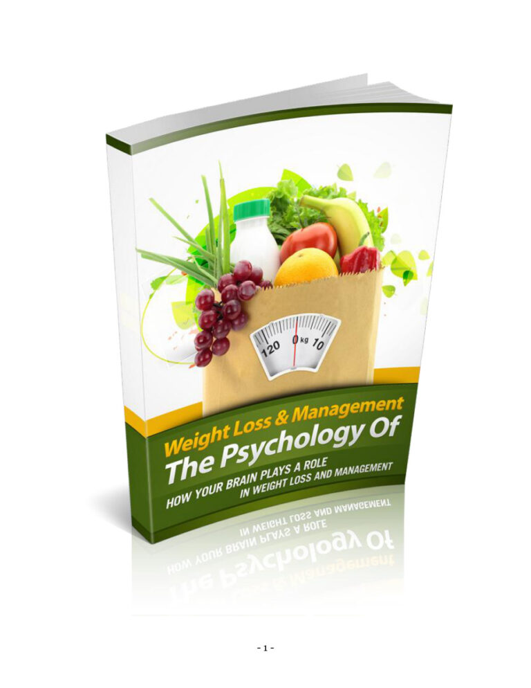 The Psychology of Weight Loss and Management PDF Download – Unknown Author