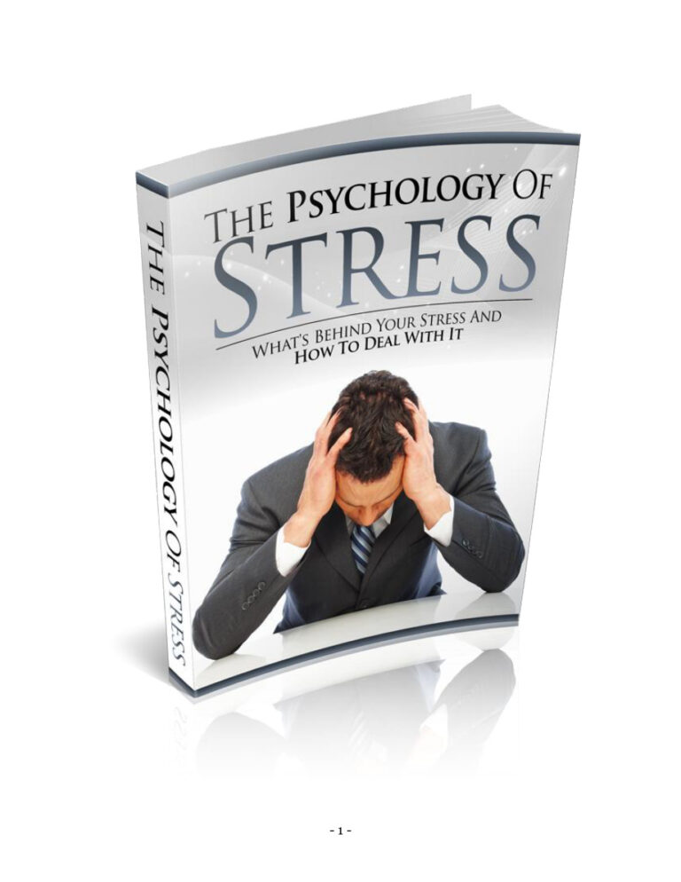The Psychology of Stress PDF Download – Unknown Author