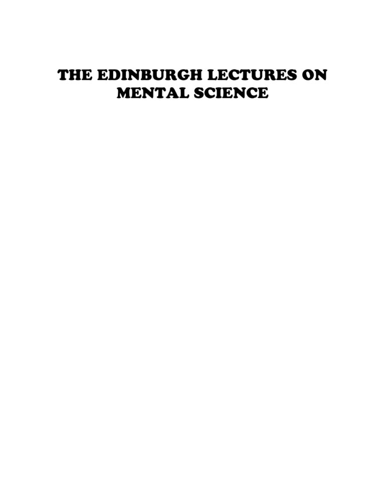 The Edinburgh Lectures on Mental Science PDF Download – Thomas Troward
