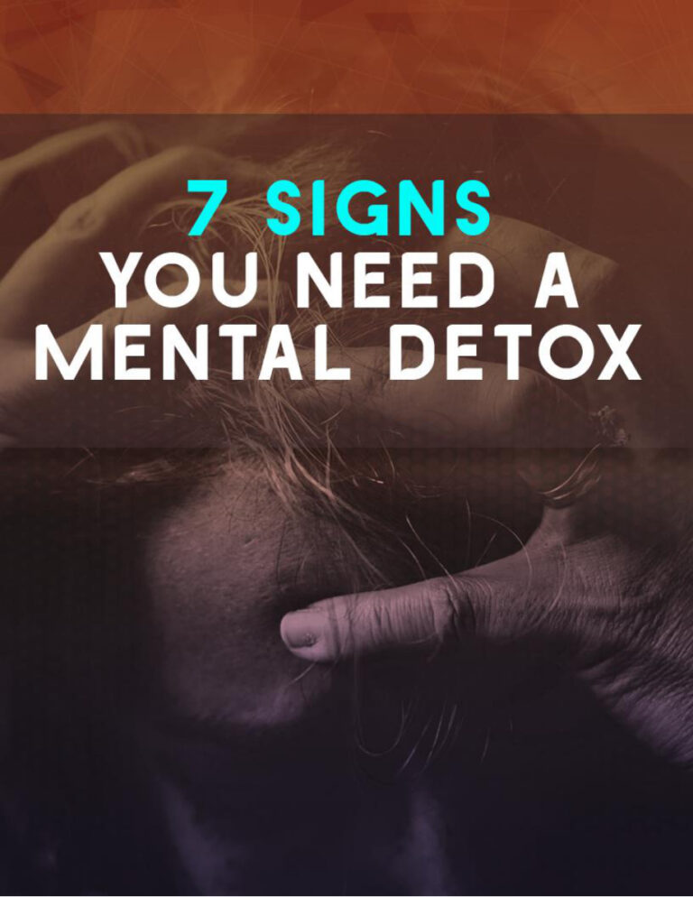 7 Signs You Need a Mental Detox PDF Download – Unknown Author
