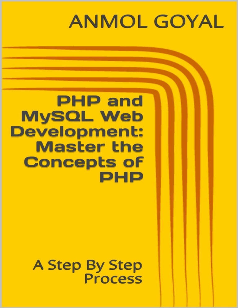 PHP and MySQL Web Development PDF Download – Unknown Author