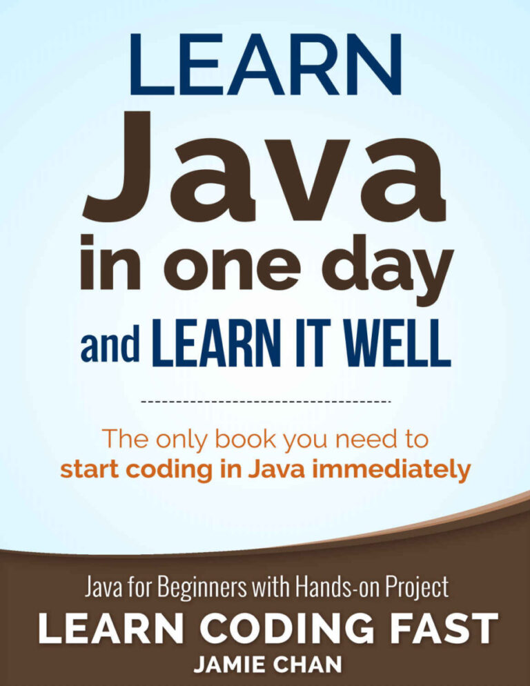 Learn Java in One Day and Learn It Well PDF Download – Unknown Author