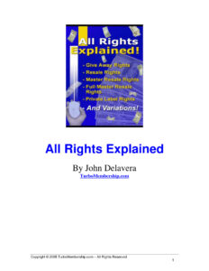 686a1f21602e9 all rights explained by john delavera Kitap Kapağı