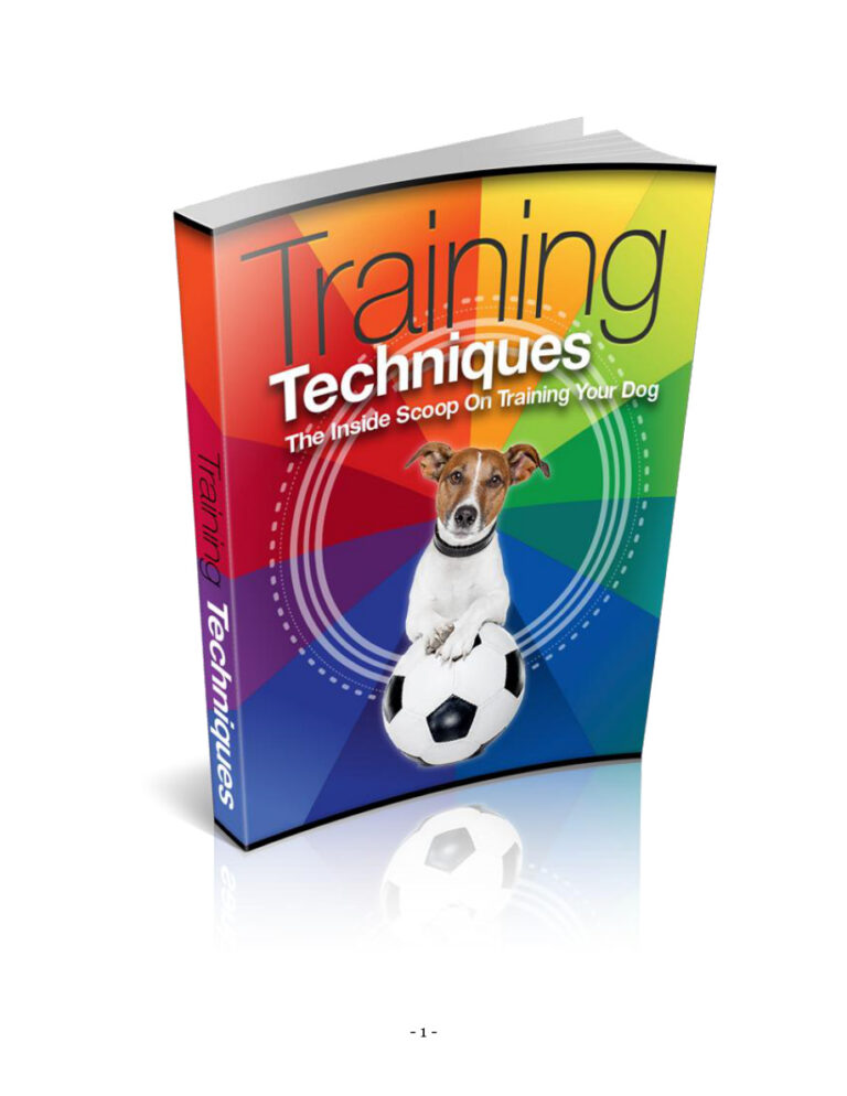 686b9439e4067 training techniques the inside scoop on training your dog Kitap Kapağı