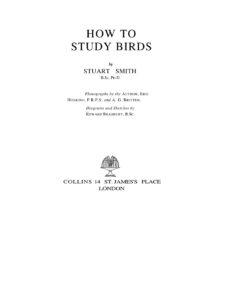 686ce6f10ba26 how to study birds Kitap Kapağı
