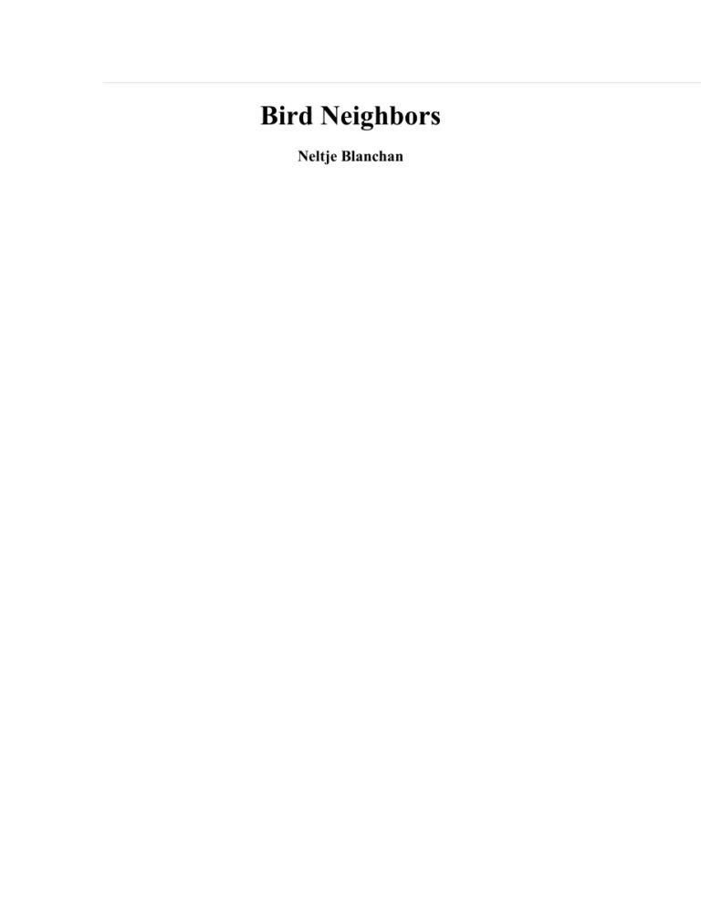 Bird Neighbors PDF Download – Neltje Blanchan