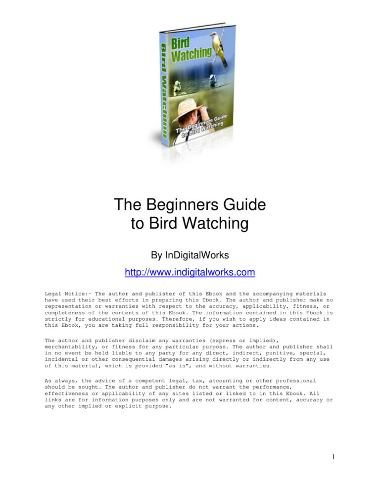 686d7446b7e07 birds watching the beginners guide to bird watching Kitap Kapağı