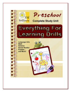687003a7ebceb preschool complete study unit everything for learning drills Kitap Kapağı