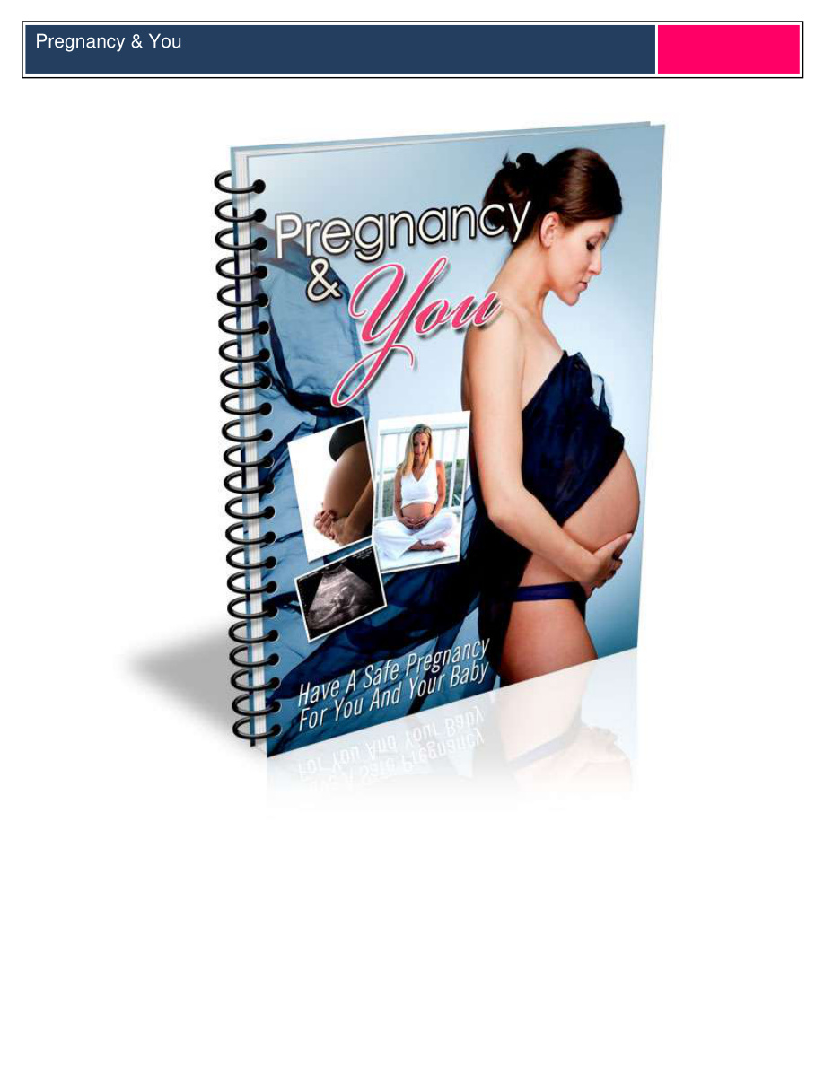 Pregnancy and You PDF Download