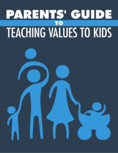 68702a2223b38 parents guide to teaching values to kids Kitap Kapağı